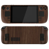 eXtremeRate Replacement Wood Grain Full Set Shell with Buttons for Steam Deck Console - QESDS001