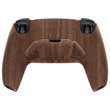eXtremeRate Wood Grain Remappable RISE 4.0 Remap Kit for ps5 Controller BDM-030, Upgrade Board & Redesigned Back Shell & 4 Back Buttons for ps5 Controller - Controller NOT Included - YPFS2001G3