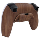 eXtremeRate Wood Grain Remappable RISE4 Remap Kit for ps5 Controller BDM-030/040, Upgrade Board & Redesigned Back Shell & 4 Back Buttons for ps5 Controller - Controller NOT Included - YPFS2001G3