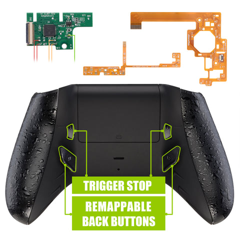 eXtremeRate Lofty Remappable Remap & Trigger Stop Kit for Xbox One S & One X Controller, Redesigned Back Shell & Side Rails & Back Buttons & Trigger Lock for Xbox One S X Controller 1708 - X1RM001
