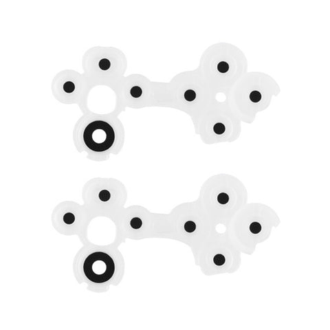 eXtremeRate 2 pcs Replacement Silicone Rubber Conductive Button Pads for eXtremeRate Multi-Colors Luminated DTF & DTF V2 LED Kit Compatible with Xbox Series X/S Controller - X3GZ078