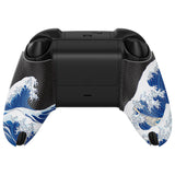 PlayVital The Great Wave Off Kanagawa Anti-Skid Sweat-Absorbent Controller Grip for Xbox Series X/S Controller, Professional Textured Soft Rubber Pads Handle Grips for Xbox Series X/S Controller - X3PJ034
