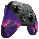 PlayVital The Cyber Moon Anti-Skid Sweat-Absorbent Controller Grip for Xbox Series X/S Controller, Professional Textured Soft Rubber Pads Handle Grips for Xbox Series X/S Controller - X3PJ035