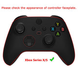 eXtremeRate Cyclops Dragon Replacement Part Faceplate, Soft Touch Grip Housing Shell Case for Xbox Series S & Xbox Series X Controller Accessories - Controller NOT Included - FX3T183