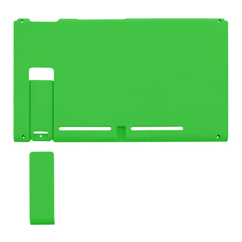 eXtremeRate Green Console Back Plate DIY Replacement Housing Shell Case with Kickstand for Nintendo Switch Console - ZP314