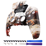 eXtremeRate Assassin Front Housing Shell Compatible with ps5 Controller BDM-010/020/030/040/050, DIY Replacement Shell Custom Touch Pad Cover Compatible with ps5 Controller - ZPFR015G3