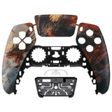 eXtremeRate Red Dragon Front Housing Shell Compatible with ps5 Controller BDM-010/020/030/040, DIY Replacement Shell Custom Touch Pad Cover Compatible with ps5 Controller - ZPFT1101G3