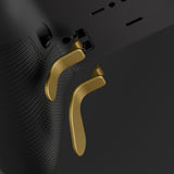 eXtremeRate 4 pcs Metallic Hero Gold Replacement Stainless Steel Paddles for Xbox One Elite Controller Seies 2 - IL318