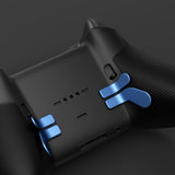 eXtremeRate 4 pcs Metallic Neptune Blue Replacement Stainless Steel Paddles for Xbox One Elite Controller Seies 2 - IL314
