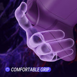 eXtremeRate ASR Version Performance Rubberized Full Set Shell Buttons with Redesigned Grip Diamond Texture Handles Backplate Case for Xbox Series X/S & Xbox Core Controller - Clown HAHAHA - GVNX3T004