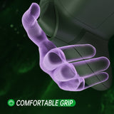 eXtremeRate ASR Version Performance Rubberized Full Set Shell Buttons with Redesigned Grip Diamond Texture Handles Backplate Case for Xbox Series X/S & Xbox Core Controller - Dark Carnival - GVNX3T002