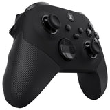 eXtremeRate ASR Version Performance Redesigned Full Set Shell Buttons with Ergonomic Trigger Stop Rubberized Grip for Xbox Series X/S Controller & Xbox Core Controller - Diamond Textured Black - KDXX3C007