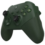 eXtremeRate ASR Version Performance Redesigned Full Set Shell Buttons with Ergonomic Trigger Stop Rubberized Grip for Xbox Series X/S Controller & Xbox Core Controller - Diamond Deep Pine Green - KDXX3C002