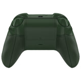 eXtremeRate ASR Version Performance Redesigned Full Set Shell Buttons with Ergonomic Trigger Stop Rubberized Grip for Xbox Series X/S Controller & Xbox Core Controller - Diamond Deep Pine Green - KDXX3C002