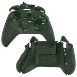 eXtremeRate ASR Version Performance Redesigned Full Set Shell Buttons with Ergonomic Trigger Stop Rubberized Grip for Xbox Series X/S Controller & Xbox Core Controller - Diamond Deep Pine Green - KDXX3C002