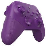 eXtremeRate ASR Version Performance Redesigned Full Set Shell Buttons with Ergonomic Trigger Stop Rubberized Grip for Xbox Series X/S Controller & Xbox Core Controller - Diamond Mist Purple - KDXX3C004