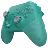 eXtremeRate ASR Version Performance Redesigned Full Set Shell Buttons with Ergonomic Trigger Stop Rubberized Grip for Xbox Series X/S Controller & Xbox Core Controller - Diamond Teal Green - KDXX3C005