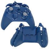 eXtremeRate ASR Version Performance Redesigned Full Set Shell Buttons with Ergonomic Trigger Stop Rubberized Grip for Xbox Series X/S Controller & Xbox Core Controller - Diamond Yale Blue - KDXX3C001