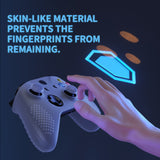 eXtremeRate PlayVital Soft Anti-slip Silicone Case Cover Thumb Stick Grip Caps Protector Skins for Microsoft Xbox One X & One S Controller Semi-transparent Clear-XBOWP0007GC