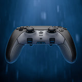 eXtremeRate Beyond-ARC Bottom Shell Kit with Rubberised Grip for PS5 Edge Controller - Dark Gray - CKREGU007