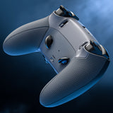 eXtremeRate Beyond-ARC Bottom Shell Kit with Rubberised Grip for PS5 Edge Controller - Dark Gray - CKREGU007