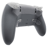 eXtremeRate Beyond-ARC Bottom Shell Kit with Rubberised Grip for PS5 Edge Controller - Dark Gray - CKREGU007