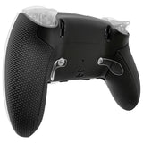 eXtremeRate Beyond-ARC Bottom Shell Kit with Rubberised Grip for PS5 Edge Controller - Black - CKREGU001