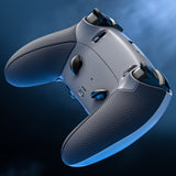 eXtremeRate Beyond-ARC Bottom Shell Kit with Rubberised Grip for PS5 Edge Controller - New Hope Gray & Classic Gray - CKREGU003