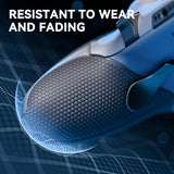 eXtremeRate Beyond-ARC Bottom Shell Kit with Rubberised Grip for PS5 Edge Controller - New Hope Gray & Classic Gray - CKREGU003