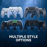 eXtremeRate Beyond-ARC Full Set Shell Buttons with 6-in-1 Swappable Thumbsticks for PS5 Edge Controller - Dark Gray & New Hope Gray - QNVEGM004