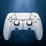 eXtremeRate Beyond-ARC Full Set Shell Buttons with 6-in-1 Swappable Thumbsticks for PS5 Edge Controller - White - QNVEGM001