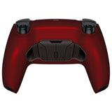 eXtremeRate Black Real Metal Buttons (RMB) Version RISE4 V3 Remap Kit for PS5 Controller BDM-030/040/050 - Scarlet Red - YPFJ7007G4