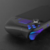 eXtremeRate Chameleon Purple Blue Replacement Full Set Buttons for Steam Deck Console - JESDP004