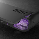 eXtremeRate Clear Atomic Purple Replacement Full Set Buttons for Steam Deck Console - JESDM003