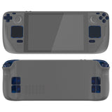 eXtremeRate Clear Blue Replacement Full Set Buttons for Steam Deck Console - JESDM005