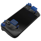 eXtremeRate Clear Blue Replacement Full Set Buttons for Steam Deck Console - JESDM005