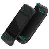 eXtremeRate Clear Emerald Green Replacement Full Set Buttons for Steam Deck Console - JESDM004