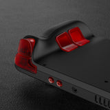 eXtremeRate Clear Red Replacement Full Set Buttons for Steam Deck Console - JESDM006