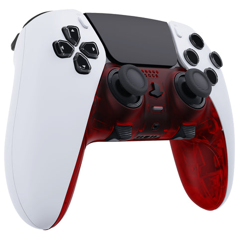 White Replacement Top Bottom Decorative Trim Shell Compatible With Ps5 Edge Controller White Replacement Top Bottom Decorative Trim Shell Compatible With Ps5 Edge Controller