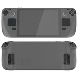 eXtremeRate Clear Slate Black Replacement Full Set Buttons for Steam Deck Console - JESDM002