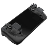 eXtremeRate Clear Slate Black Replacement Full Set Buttons for Steam Deck Console - JESDM002