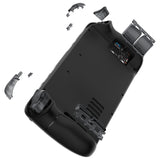 eXtremeRate Clear Slate Black Replacement Full Set Buttons for Steam Deck Console - JESDM002