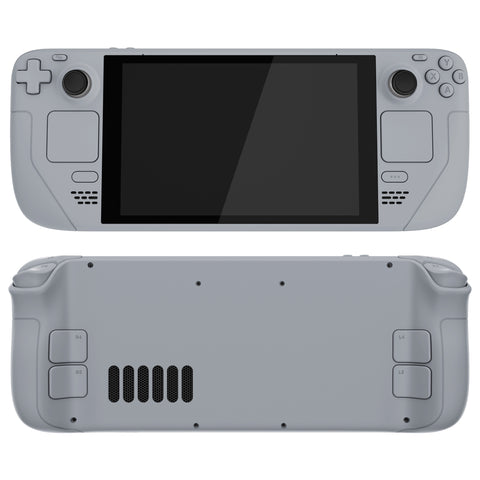 eXtremeRate Replacement New Hope Gray Full Set Shell with Buttons for Steam Deck LCD - QESDP016
