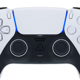 eXtremeRate Original White Replacement Accessories for PS5 Controller, Custom Accent Rings for PS5 Controller - Controller NOT Included - JPF5030