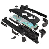 eXtremeRate D-Pad Version Replacement Full Set Shell Case with Buttons for Joycon 2 of Nintendo Switch 2 - Deluxe Version - Black - SZMNTM007