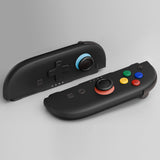 eXtremeRate D-Pad Version Replacement Full Set Shell Case with Buttons for Joycon 2 of Nintendo Switch 2 - Deluxe Version - Black - SZMNTM007