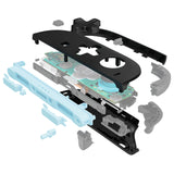 eXtremeRate D-Pad Version Replacement Full Set Shell Case with Buttons for Joycon 2 of Nintendo Switch 2 - Essence Version - Black - SXANTM007