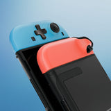 eXtremeRate D-Pad Version Replacement Full Set Shell Case with Buttons for Joycon 2 of Nintendo Switch 2 - Essence Version - Blue & Orange - SXANTM008