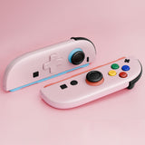 eXtremeRate D-Pad Version Replacement Full Set Shell Case with Buttons for Joycon 2 of Nintendo Switch 2 - Essence Version - Cherry Blossoms Pink - SXANTM006