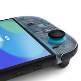 eXtremeRate D-Pad Version Replacement Full Set Shell Case with Buttons for Joycon 2 of Nintendo Switch 2 - Essence Version - Clear Glacier Blue - SXANTM003